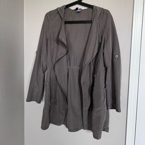 H&M GREEN UTILITY JACKET SIZE 2